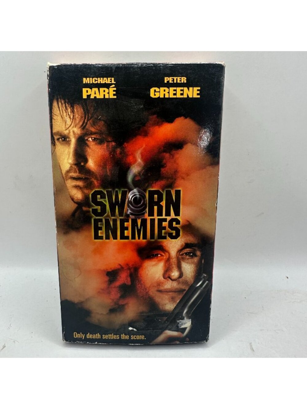 Sworn Enemies VHS 1996 Starring Michael Paré & Peter Greene Action Thriller R-Ra